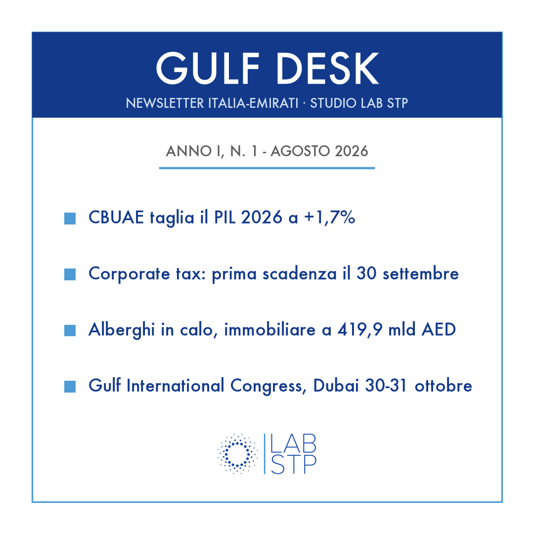 Copertina Gulf Desk — Anno I, n. 1